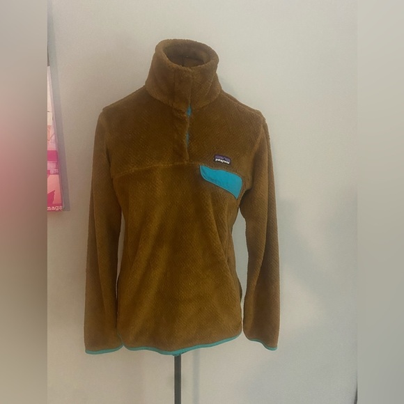 Patagonia Synchilla Snap T Fleece Pullover Re-Tool Woman’s Plush Pile Size Small - Picture 2 of 5